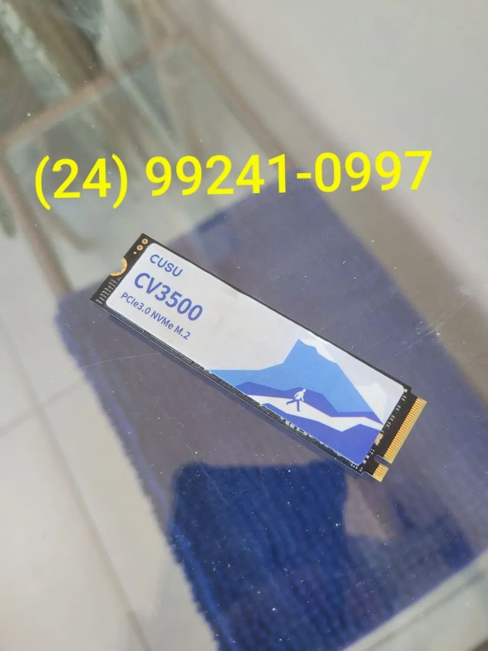 Nvme 256 GBs 100% Saudável - Foto 3