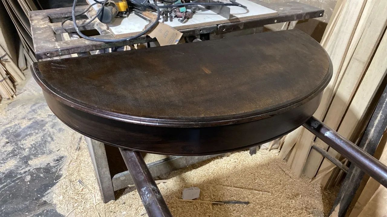 Mesa meia lua década de 60 - Foto 2