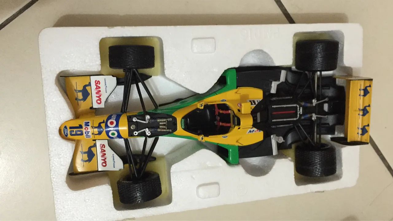 Benetton Ford B 192 Schumacher Spa first winner f1 - Foto 3