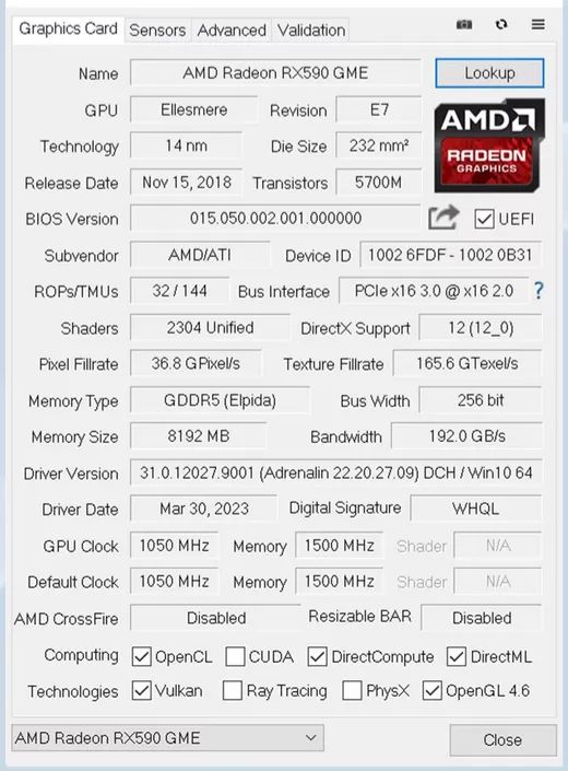 AMD - RX 590 - *8GB* nova/na caixa. Perfeito estado. - Foto 5