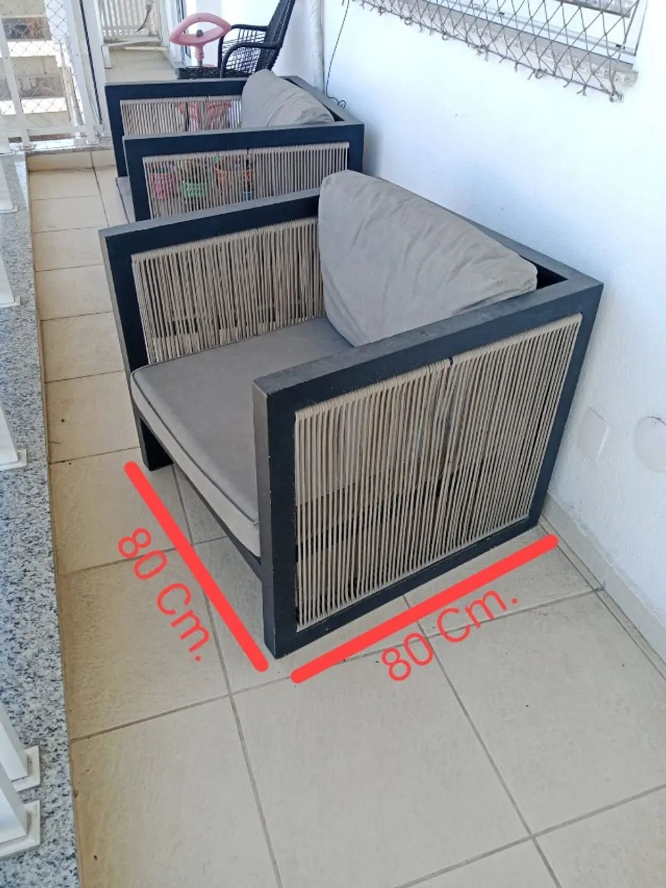 Conjunto de móveis para área externa - Foto 3