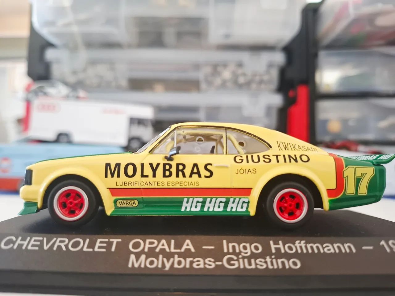 Miniatura Opala Stock Car- Ingo Hoffmann 1985 - Foto 4