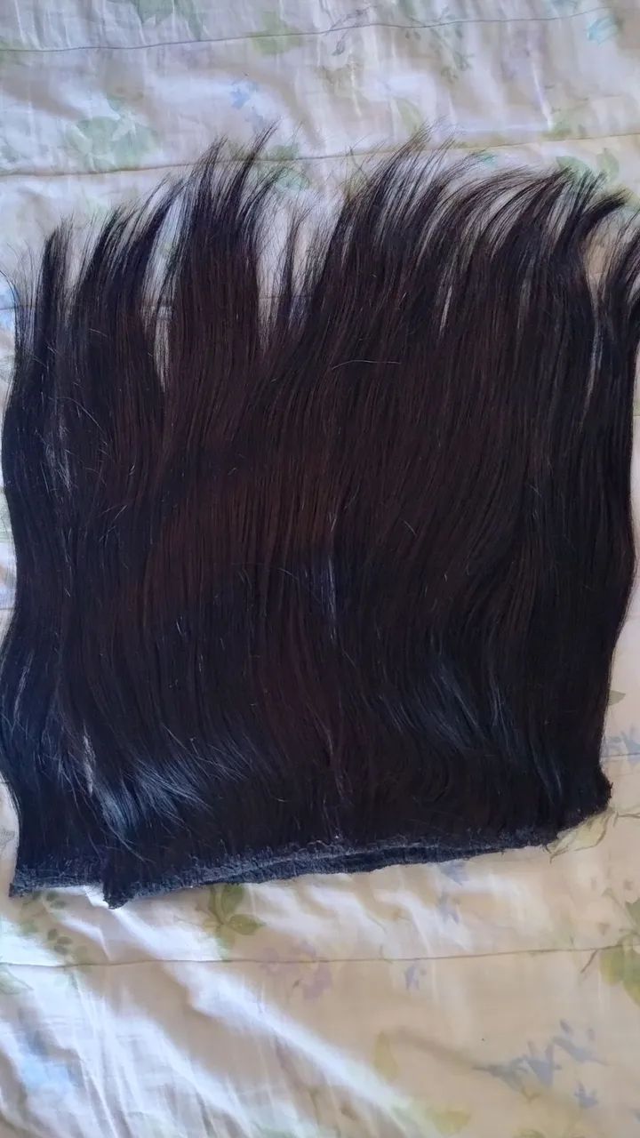 Aplique de cabelo natural 