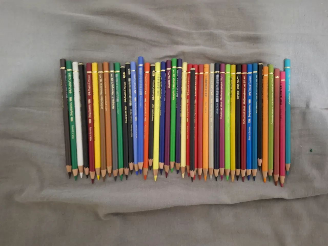 FABER CASTELL KIT 36 POLYCHROMOS POUCO USADO - Foto 2