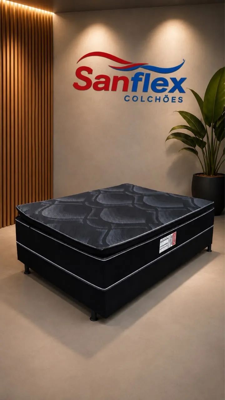 CAMA CASAL LUXO C/ PILOW  - Foto 2