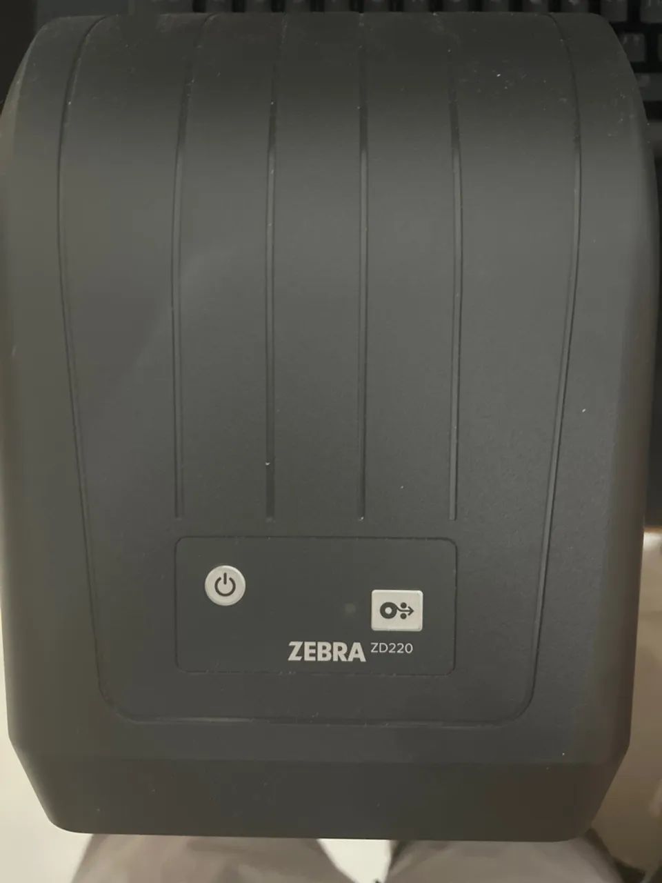 Impressora térmica zebra  e rolos para impressão  - Foto 2