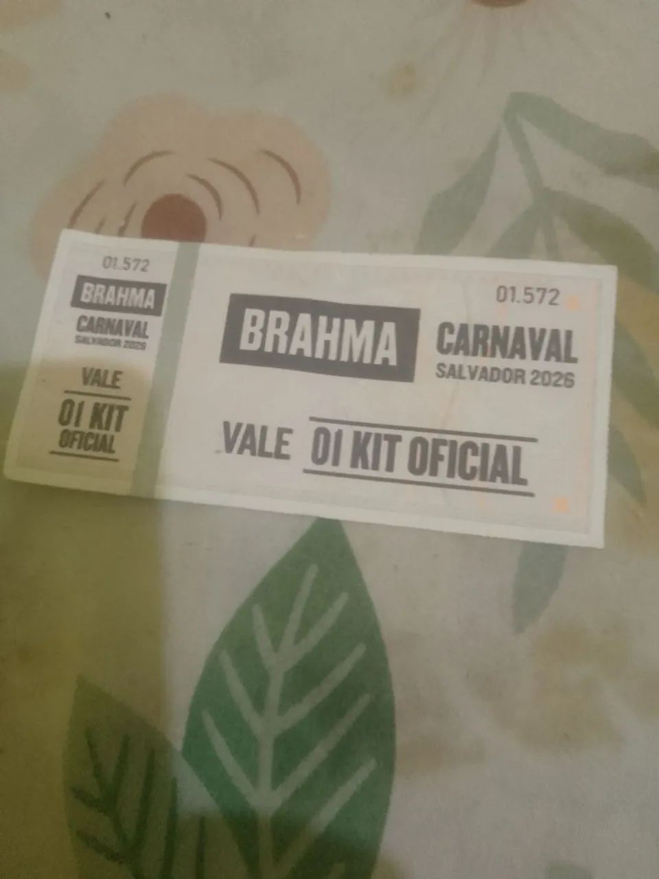 Licença pra trabalhar no carnaval 