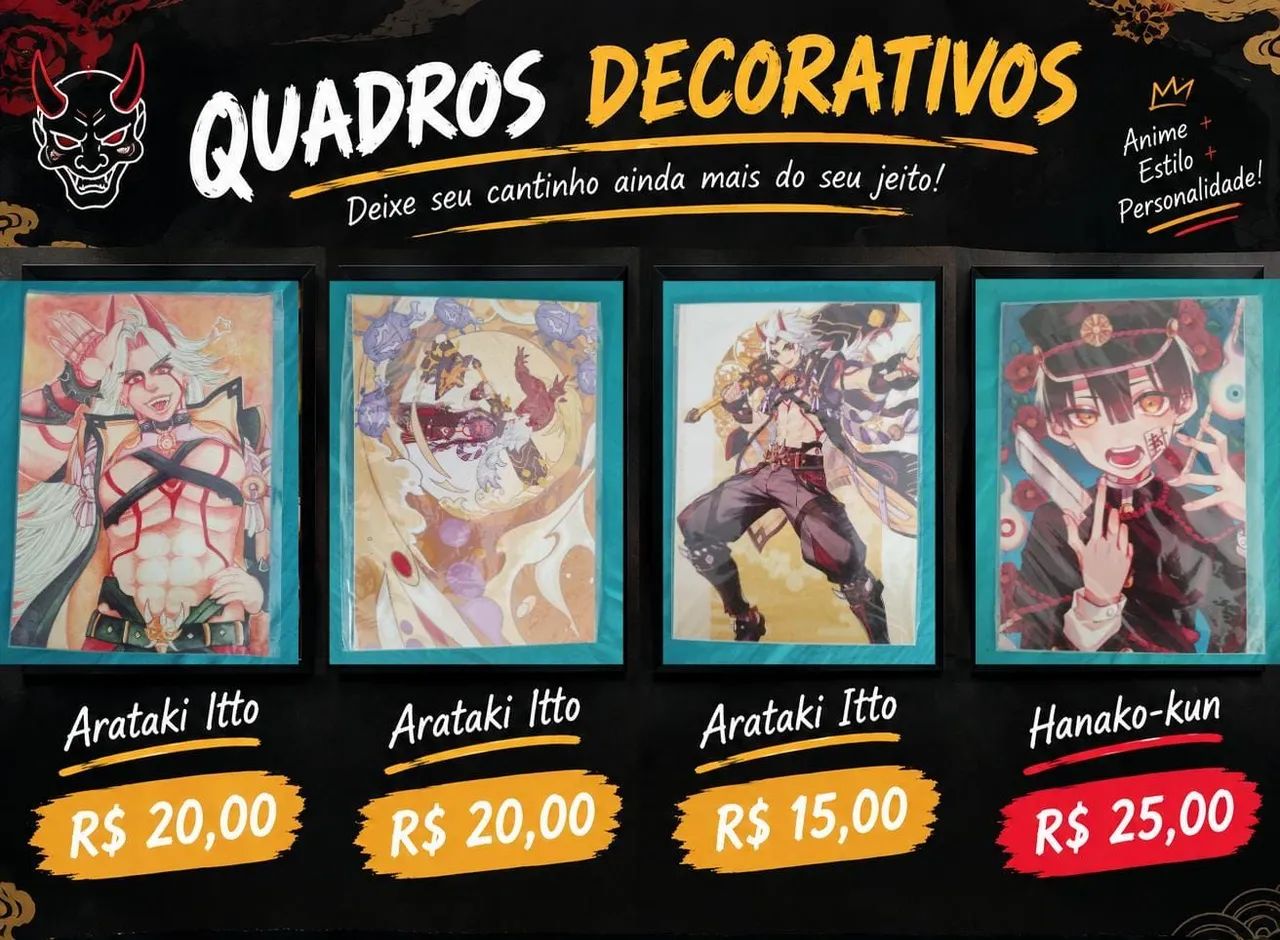 Quadros de anime