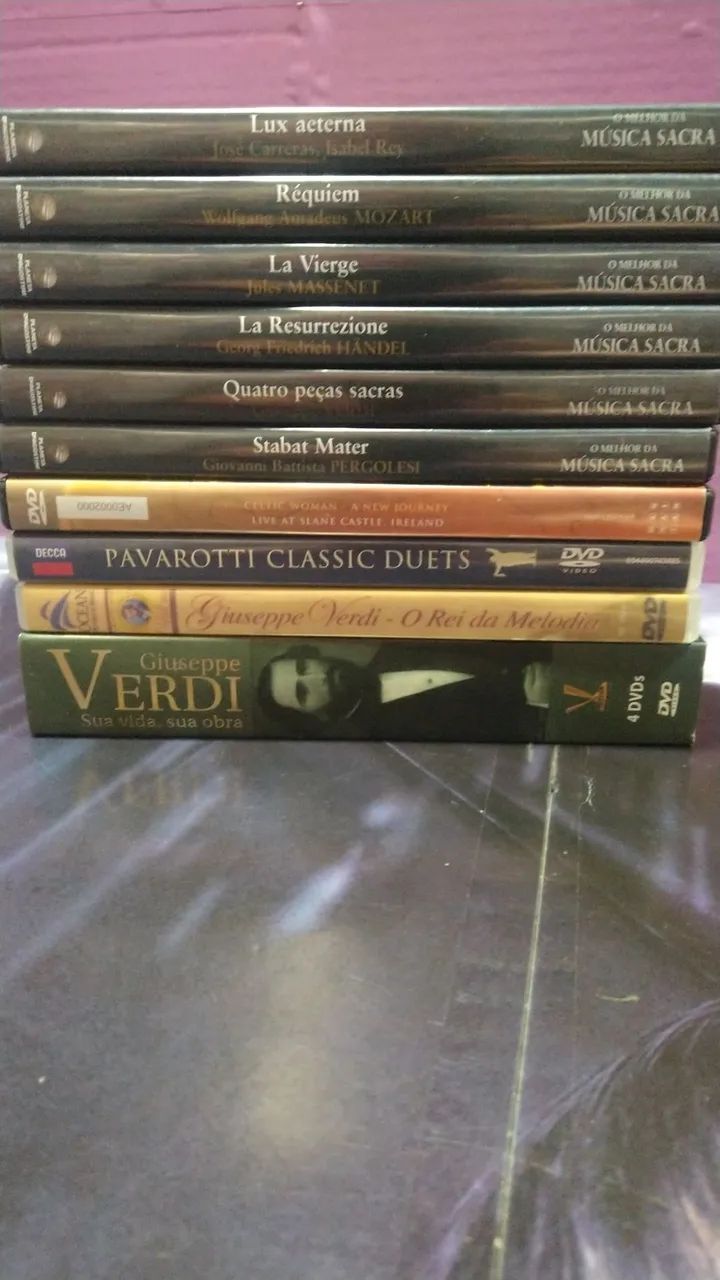 Dvds de Operas originais seminovos 