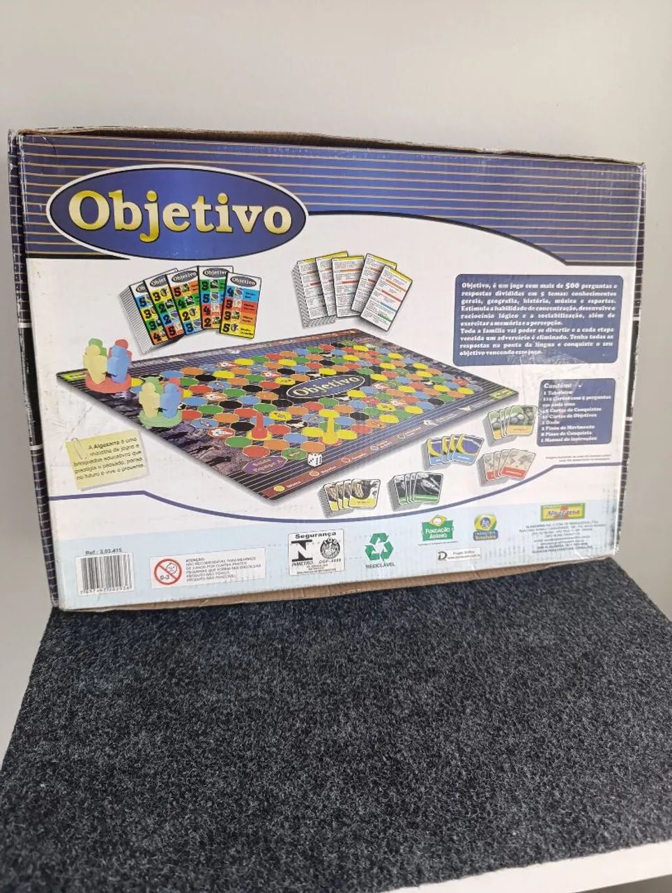 Jogo de Tabuleiro Objetivo (anos 90) - Foto 3