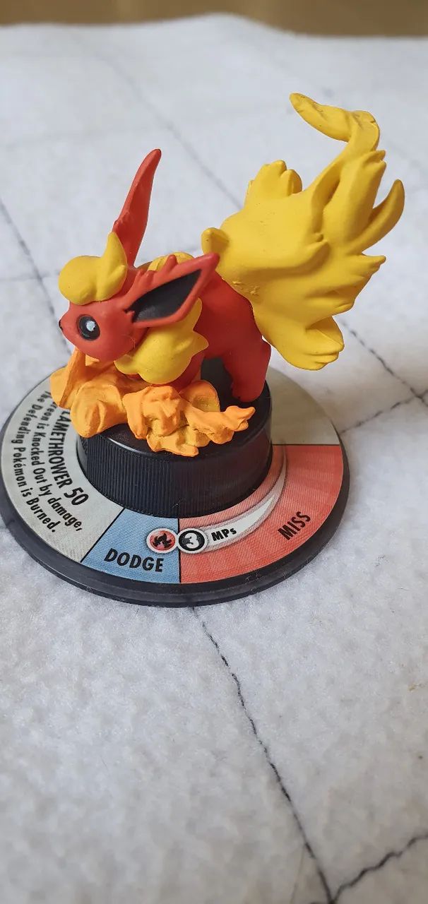 Flareon Original - Pokémon Trading Figure Game - Tfg - Foto 3