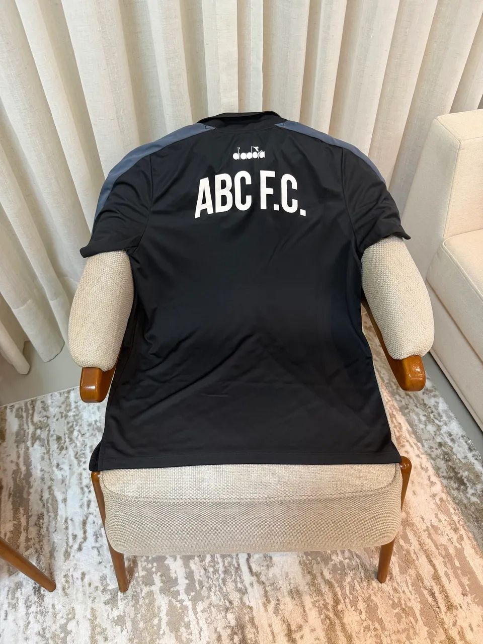 CAMISA POLO ABC NOVA/ NUNCA USADA/ MODELO JOGADOR - Foto 2