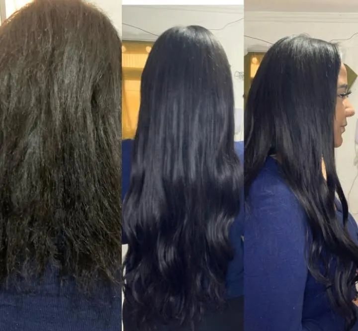 Preciso de modelo pra colocação de mega hair 
