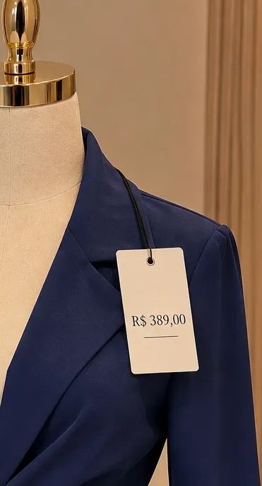 Conjunto Alfaiataria Azul Marinho - Foto 2