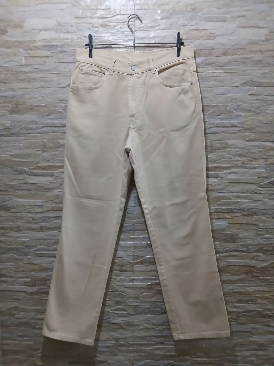 Calça Jeans Masculina Tradicional Reta - Foto 3
