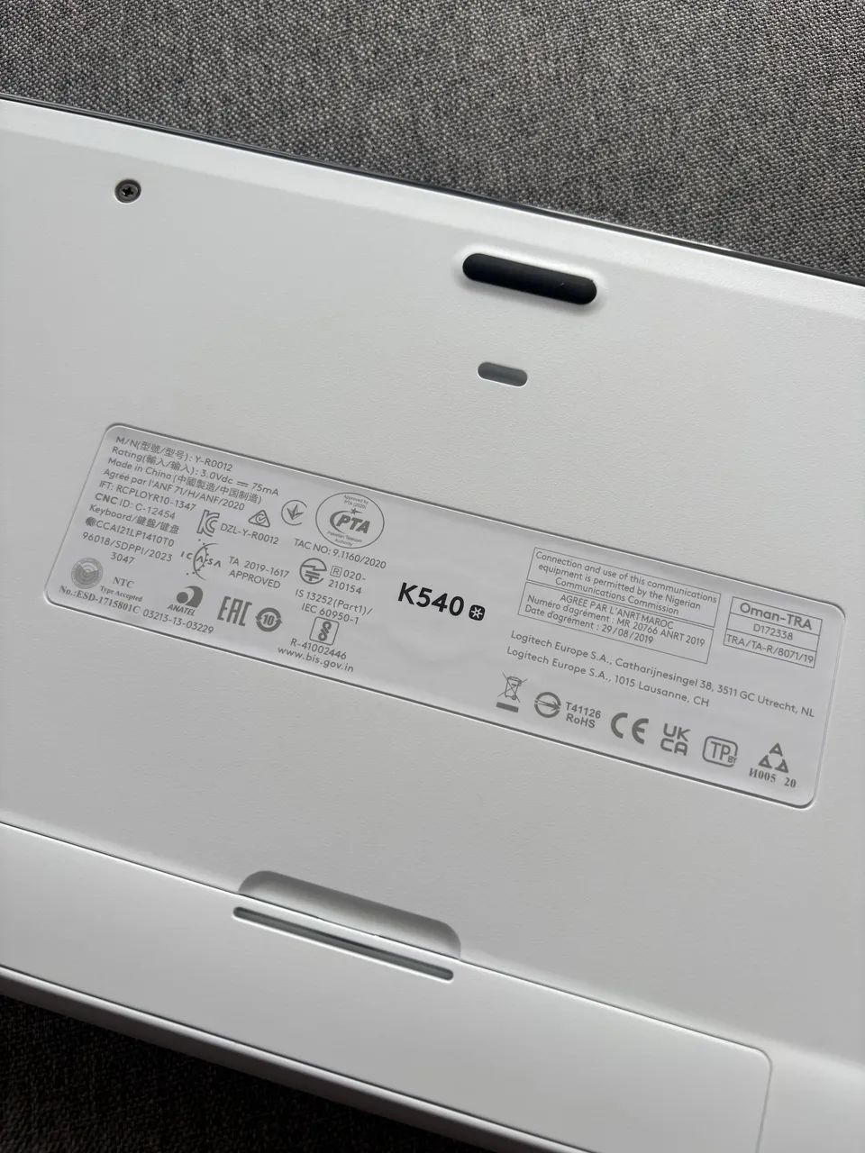 Teclado e mouse logitech  - Foto 5