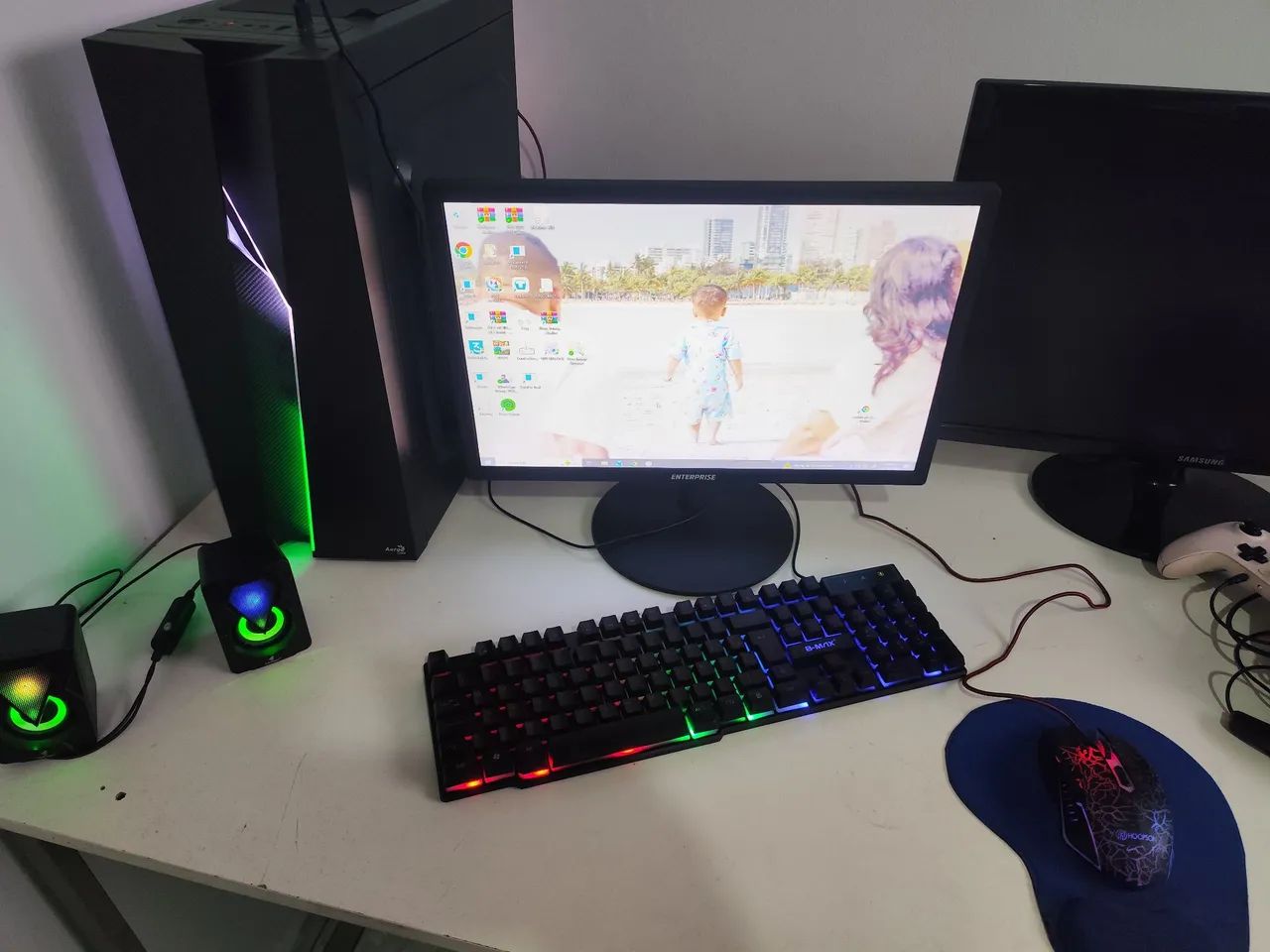 Pc gamer completo (APENAS VENDA) 1300,00 PRA SAIR HOJE!