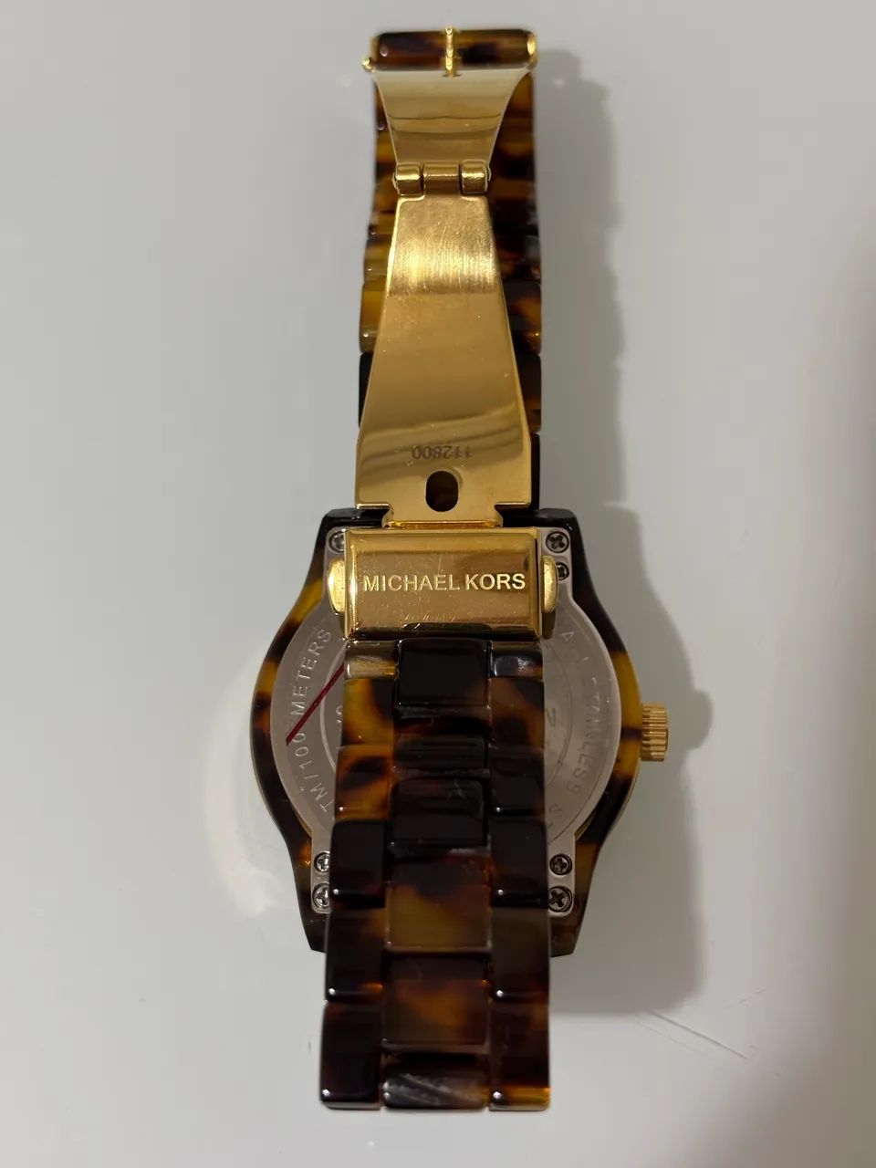 Relógio Michael Kors MK-5038 (Ritz Tortoise) novo e original - Foto 4