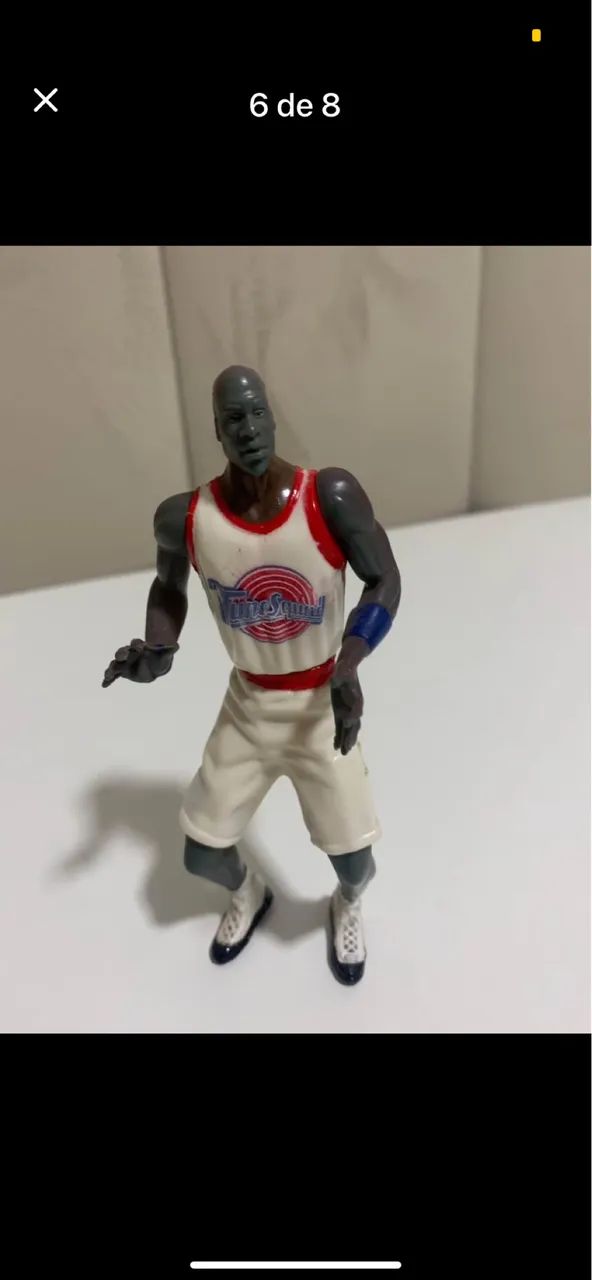 Michael Jordan e Charles Barkley Space Jam anos 90  - Foto 4