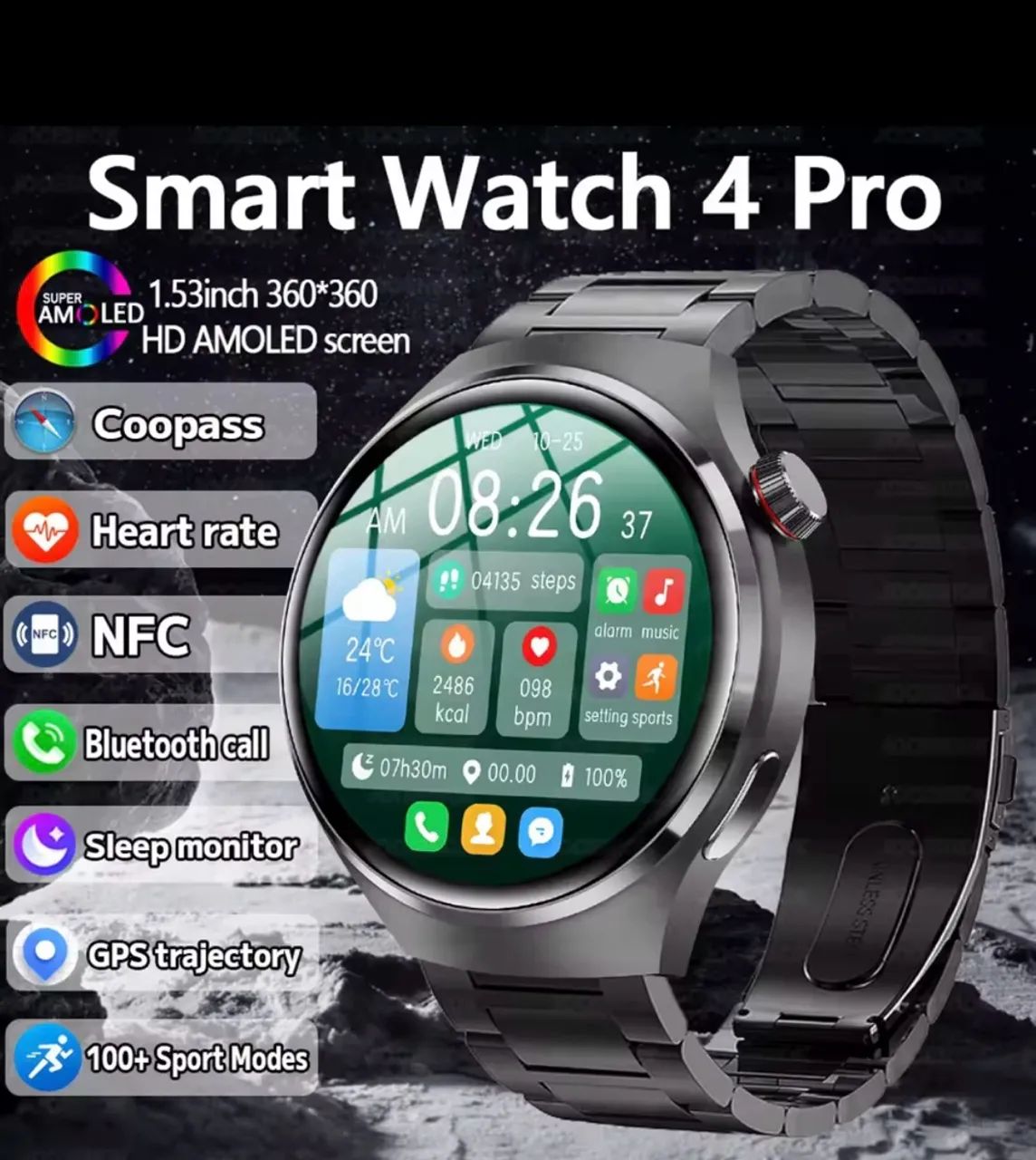  Smartwatch 4 PRO