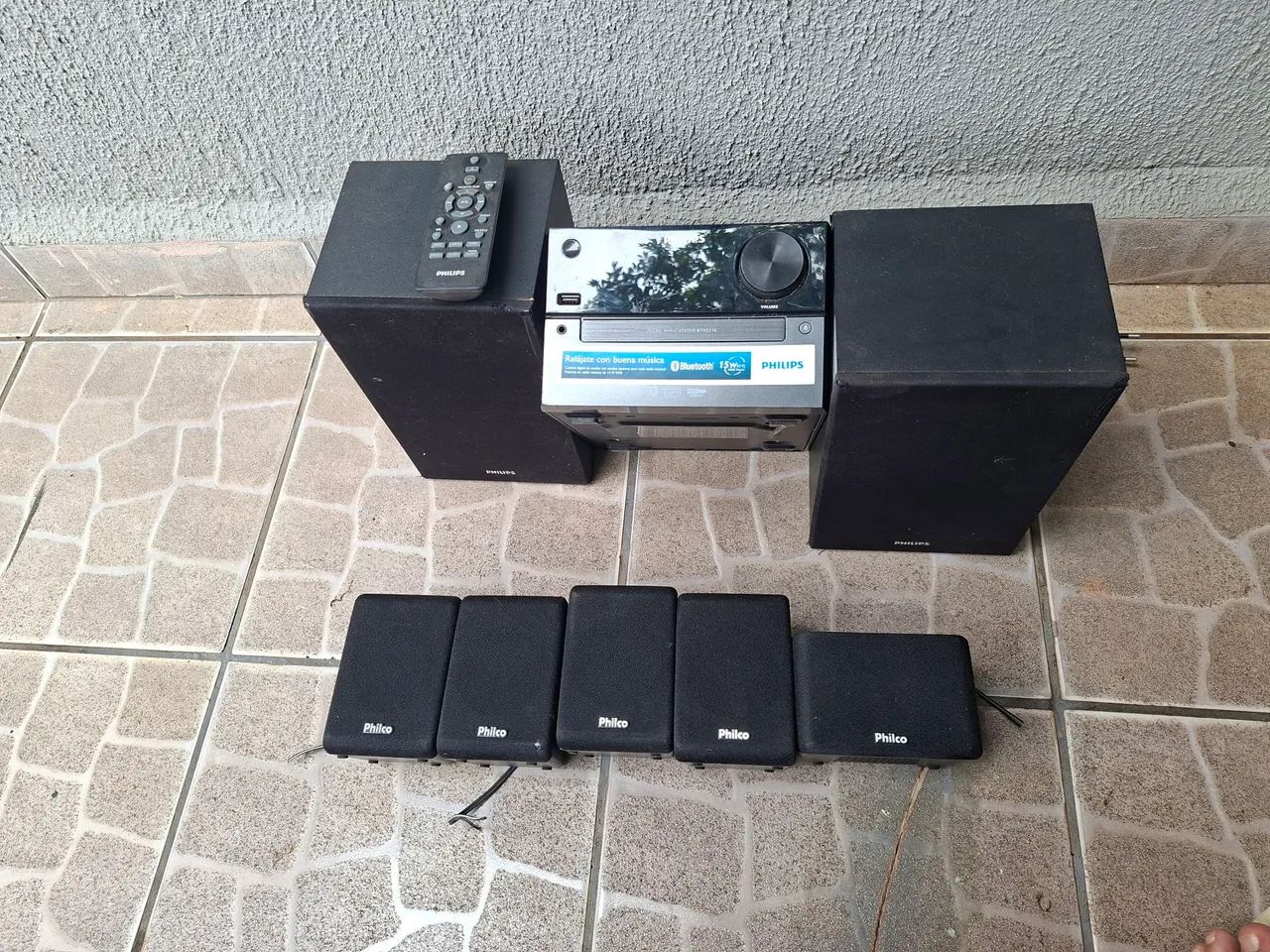 Som Philips mais caixas de som  - Foto 3