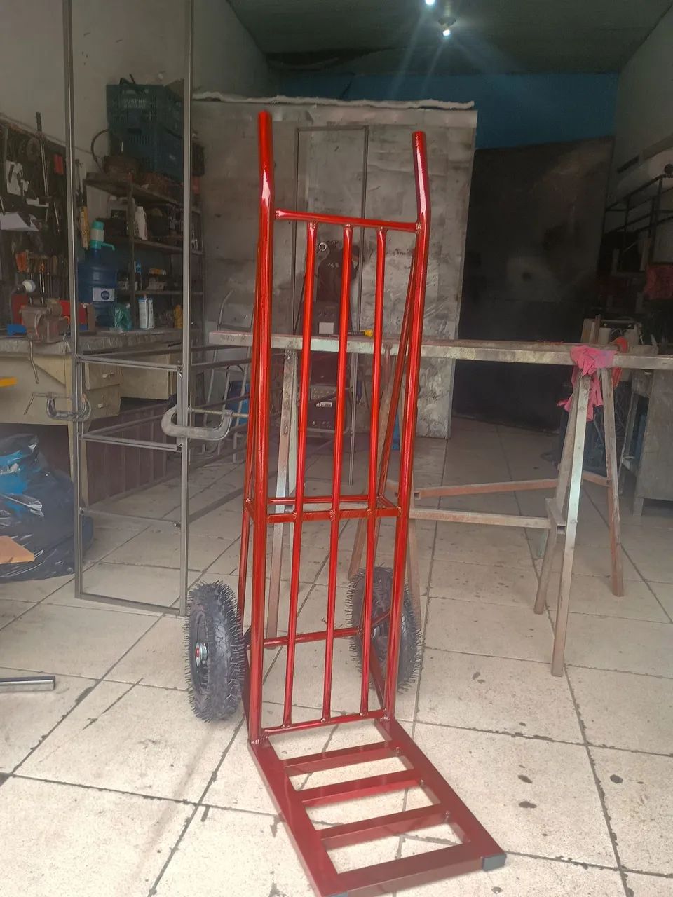 CARRINHO DE CARGA REFORÇADO - FABRICAÇÃO PRÓPRIA - Foto 3