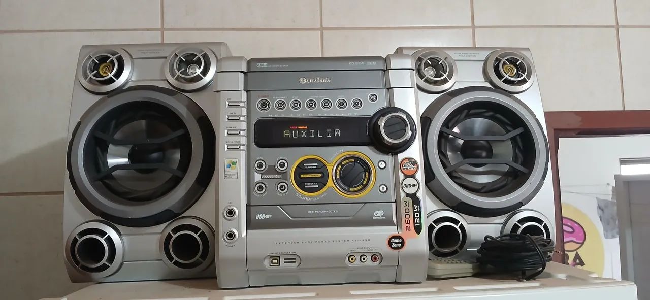Som Gradiente 2600w Relíquia 