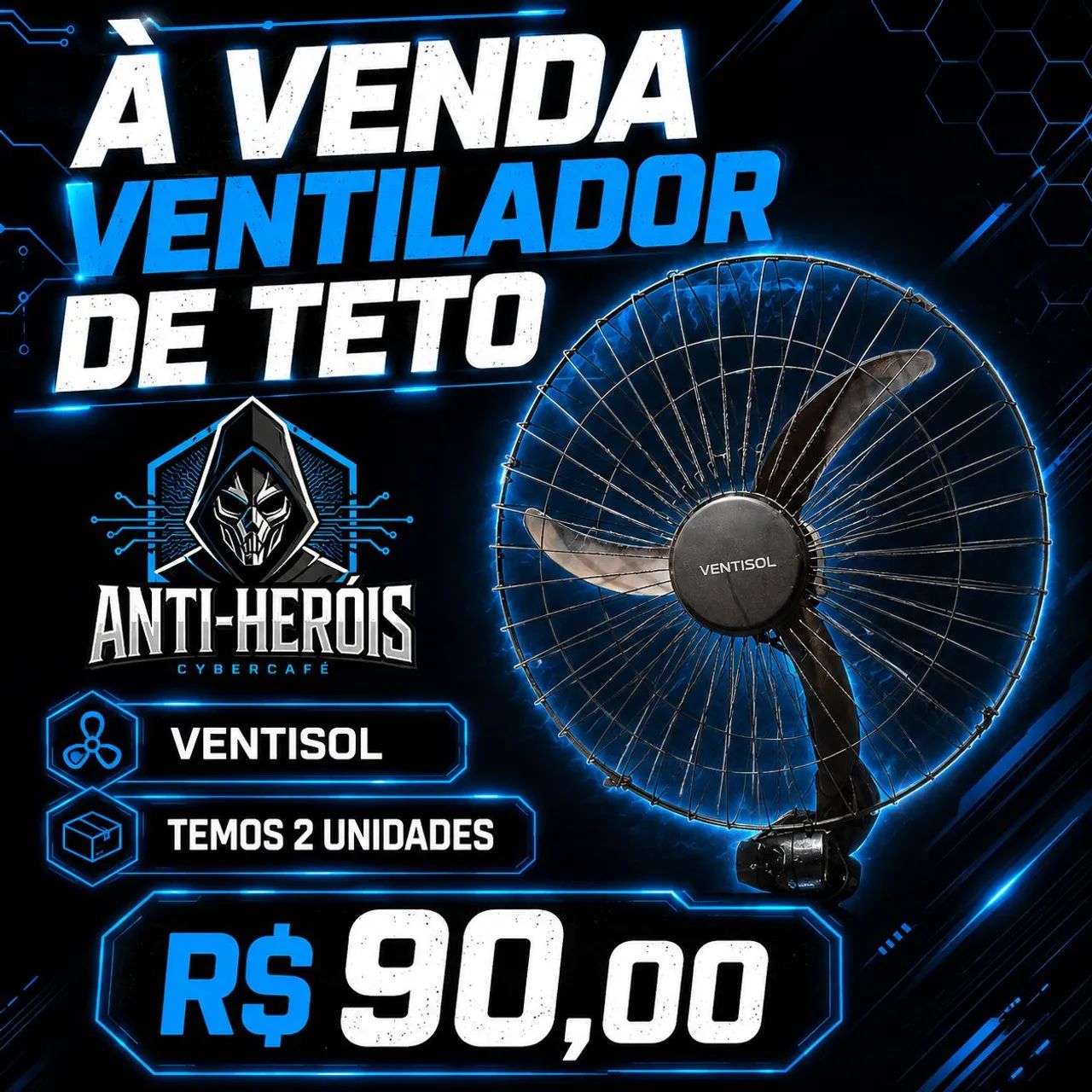 VENTILADOR DE TETO 