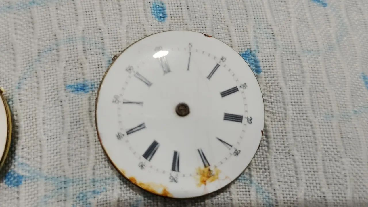 Duas máquinas de Relógio de bolso Antigas  - Foto 4