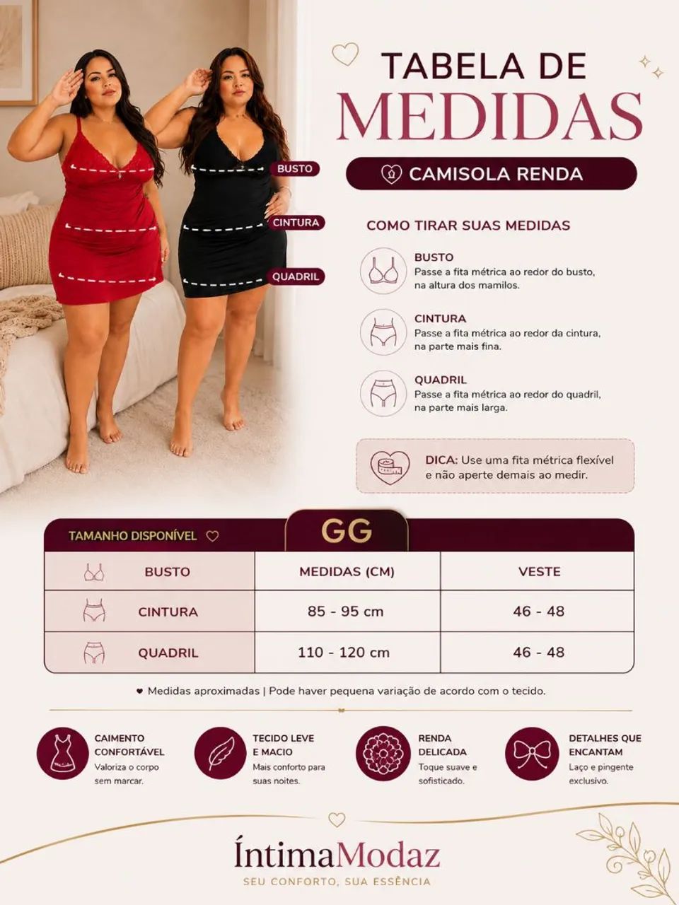 camisola plus size - Foto 2