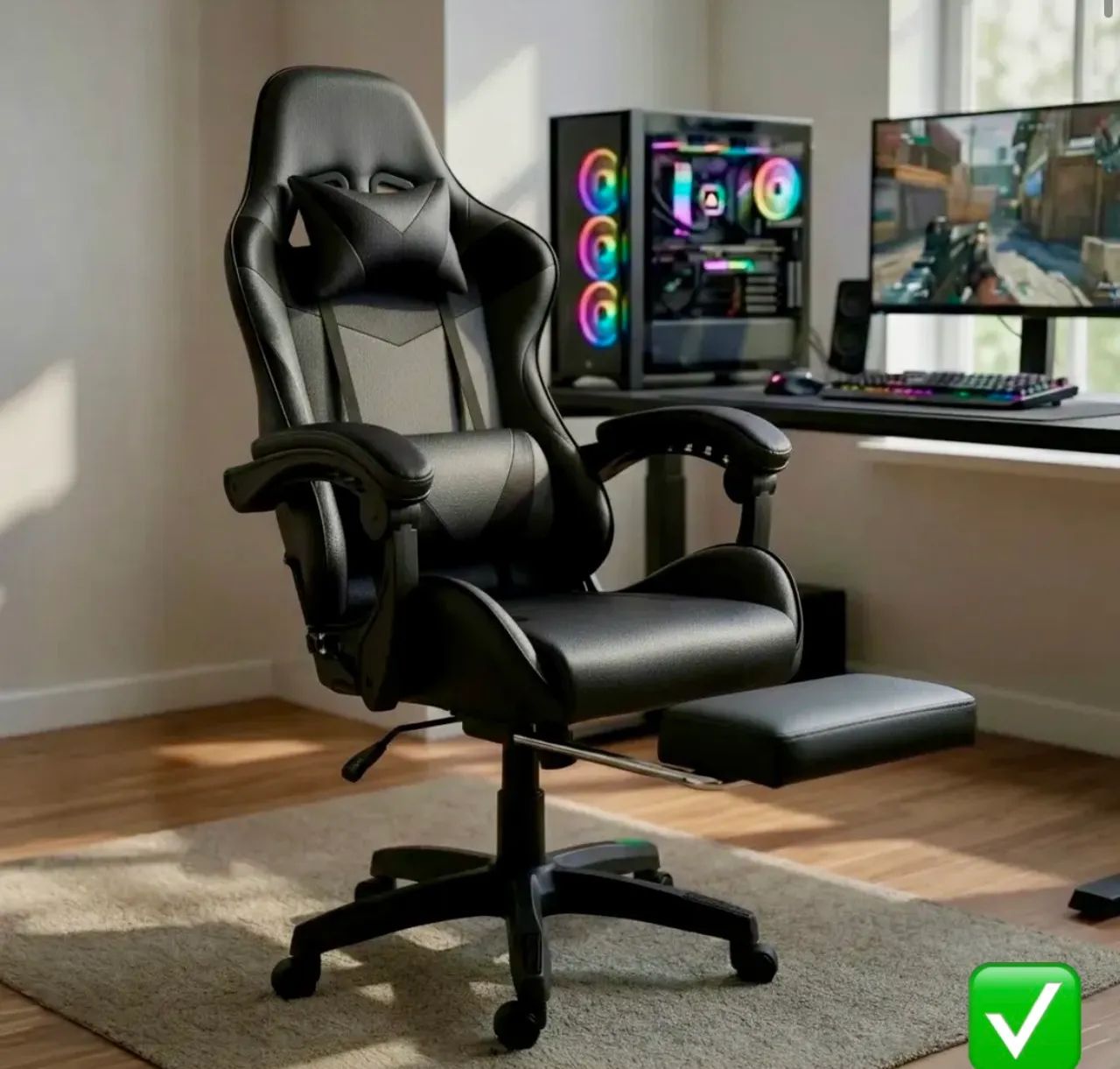 Cadeira gamer black na caixa nunca usada!