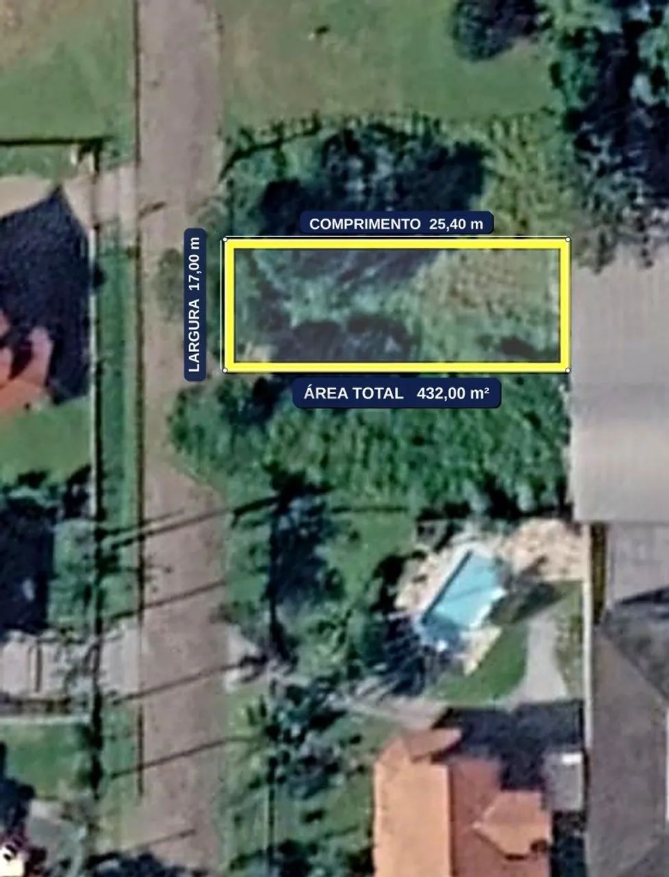 Terreno em loteamento tranquilo e de ótimo padrão - 432m² - Foto 5