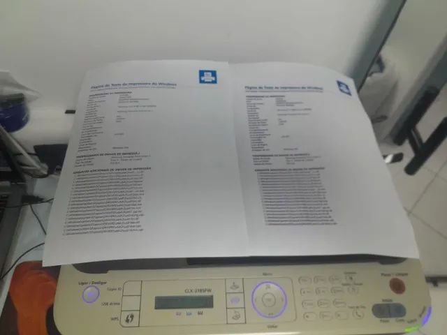 IMPRESSORA MULTIFUNCIONAL COLORIDA SAMSUNG 3185 FW  - Foto 2