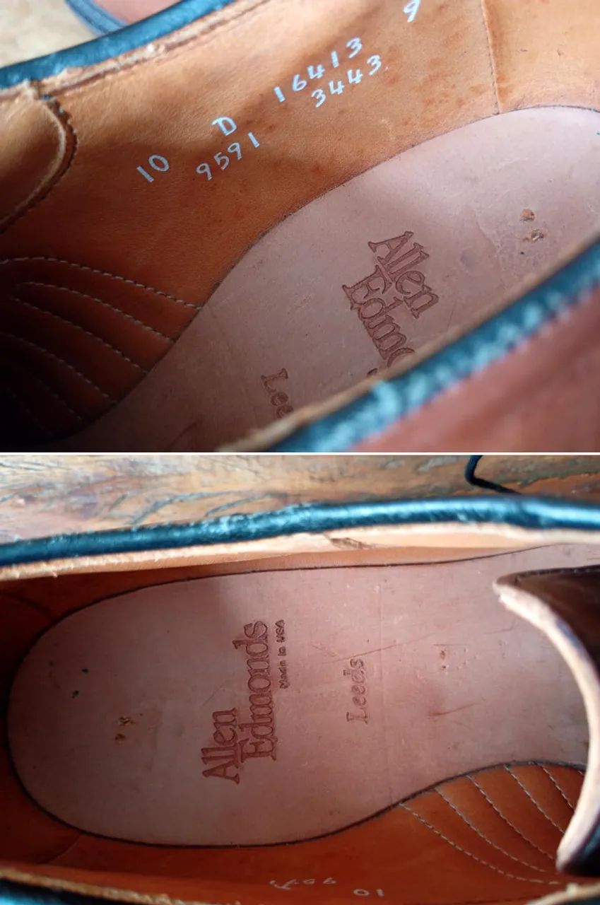 Sapato Allen Edmonds Shell Cordovan 41/42 - Foto 3