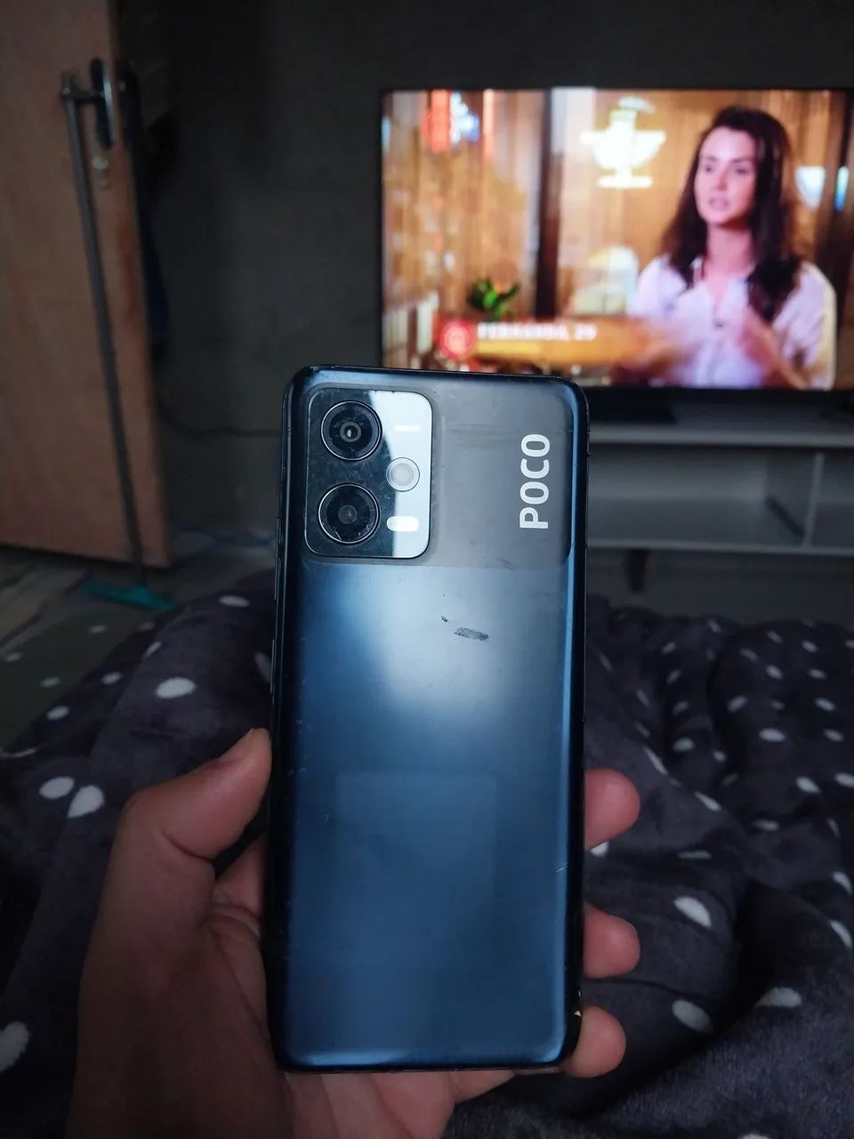 Poco X5 5g  256 gigas 8 Ram expansível  - Foto 2