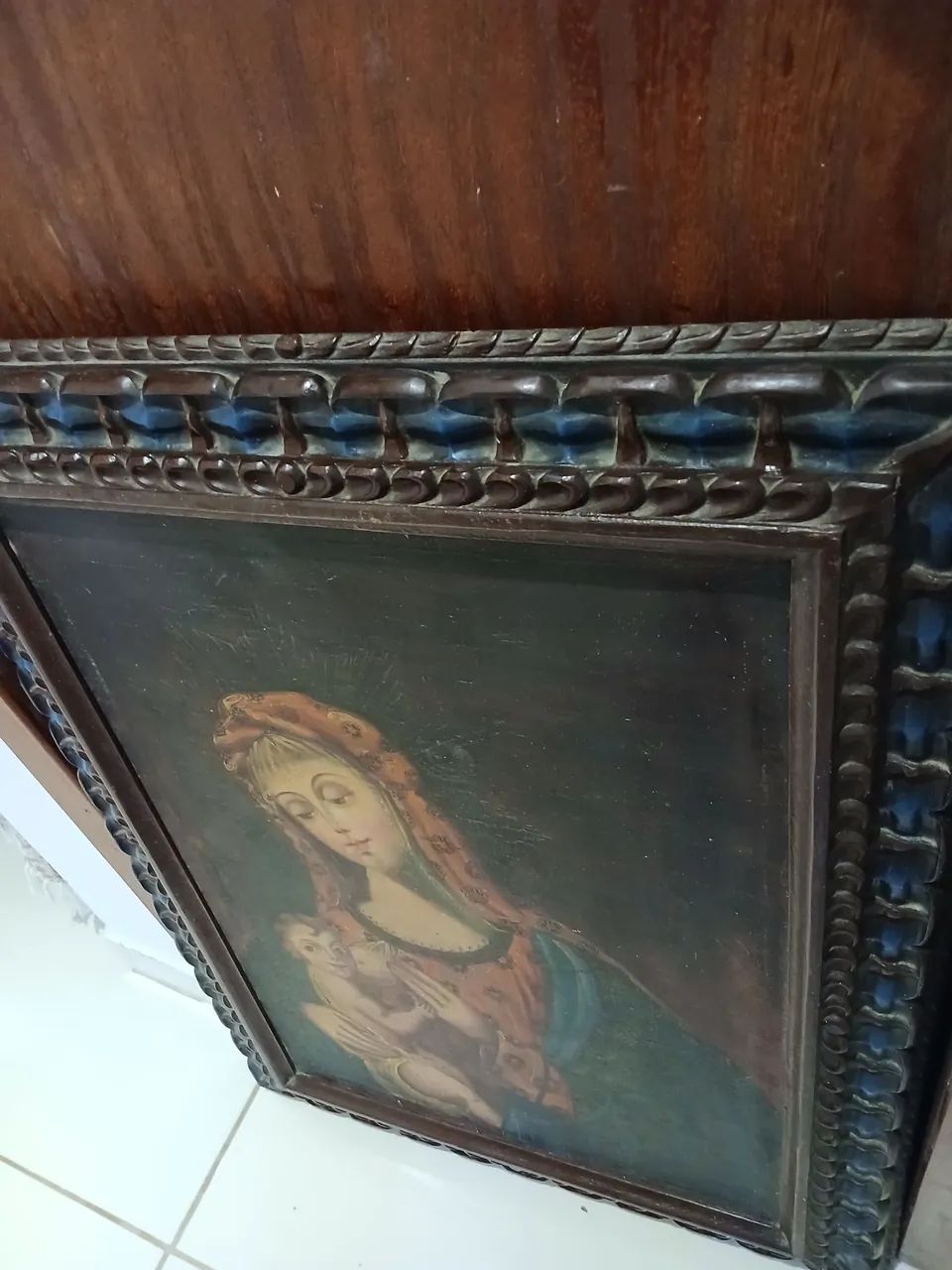 Quadro Tradicional de Nossa Senhora do Leite - Foto 4