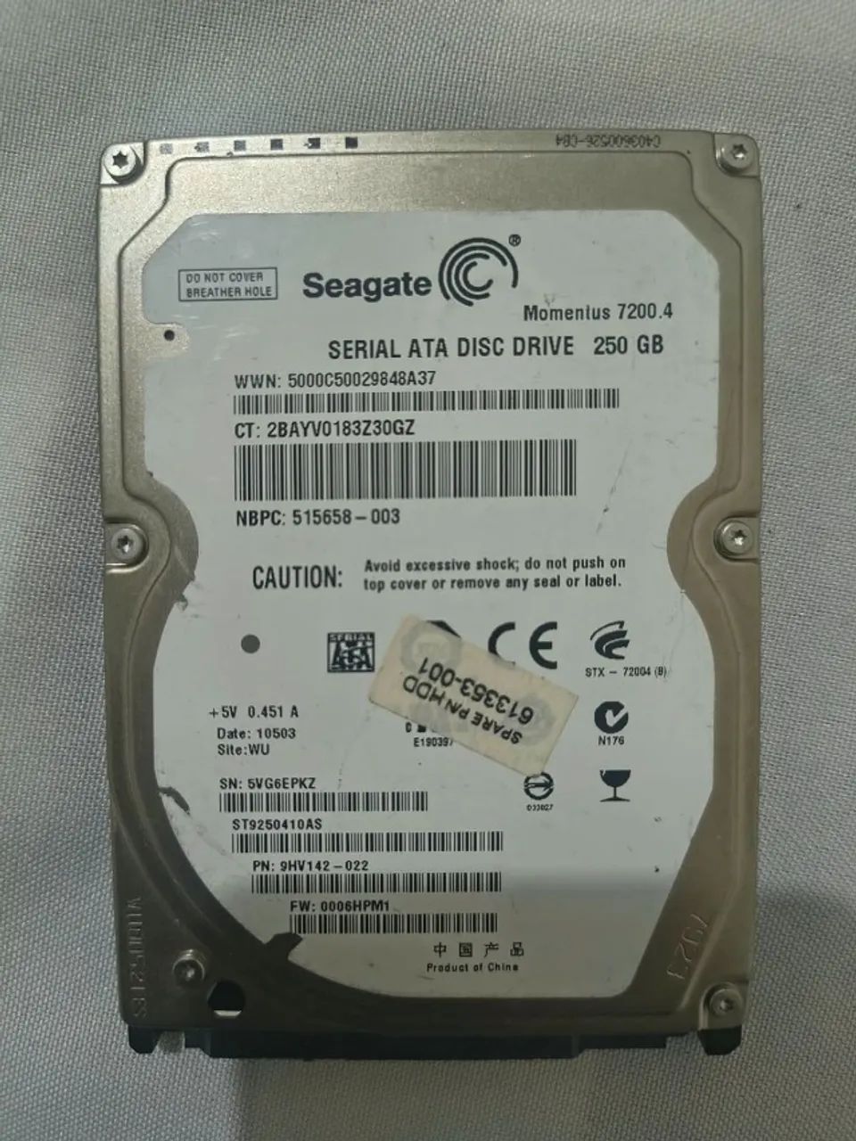 Pacote HD Sata Mecânico Variados