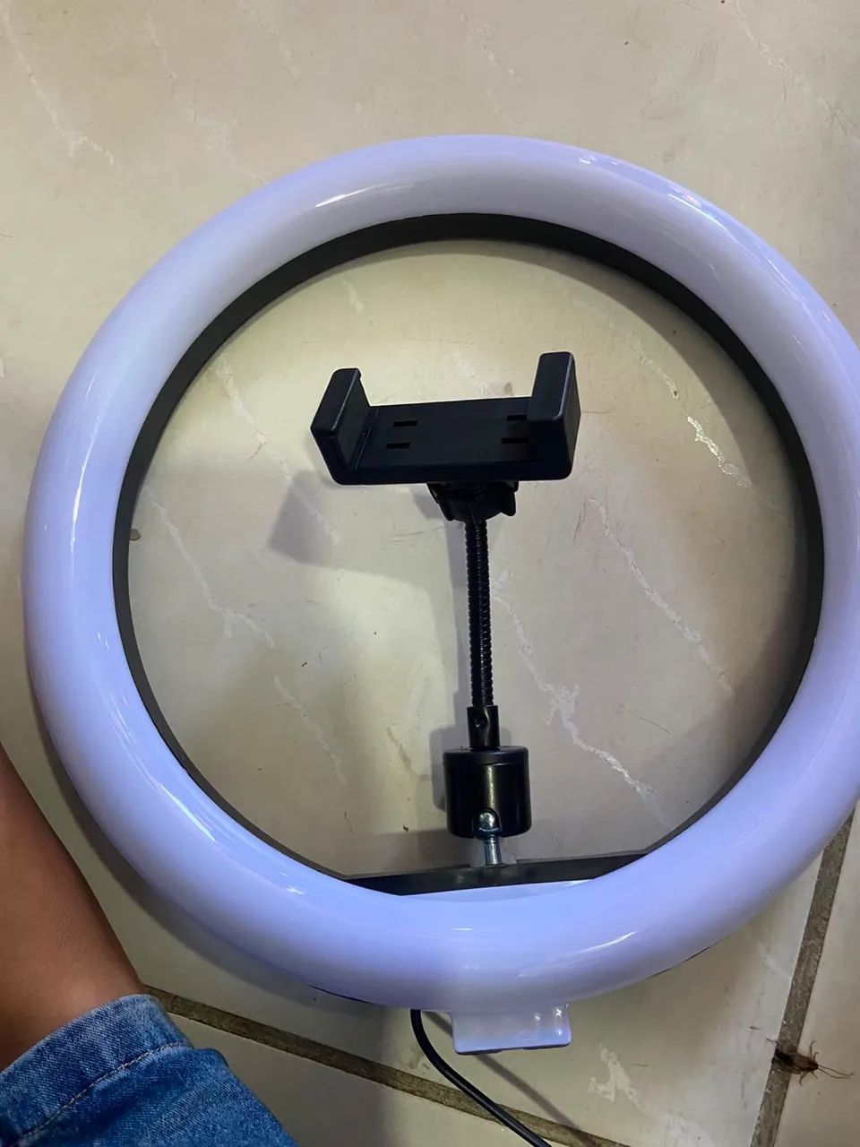 Ring light 32cm 12 polegadas com tripé de dois metros  - Foto 2