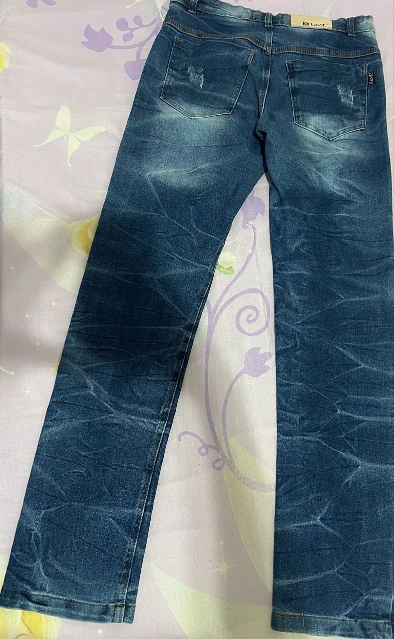 Calça jeans masculina  - Foto 4