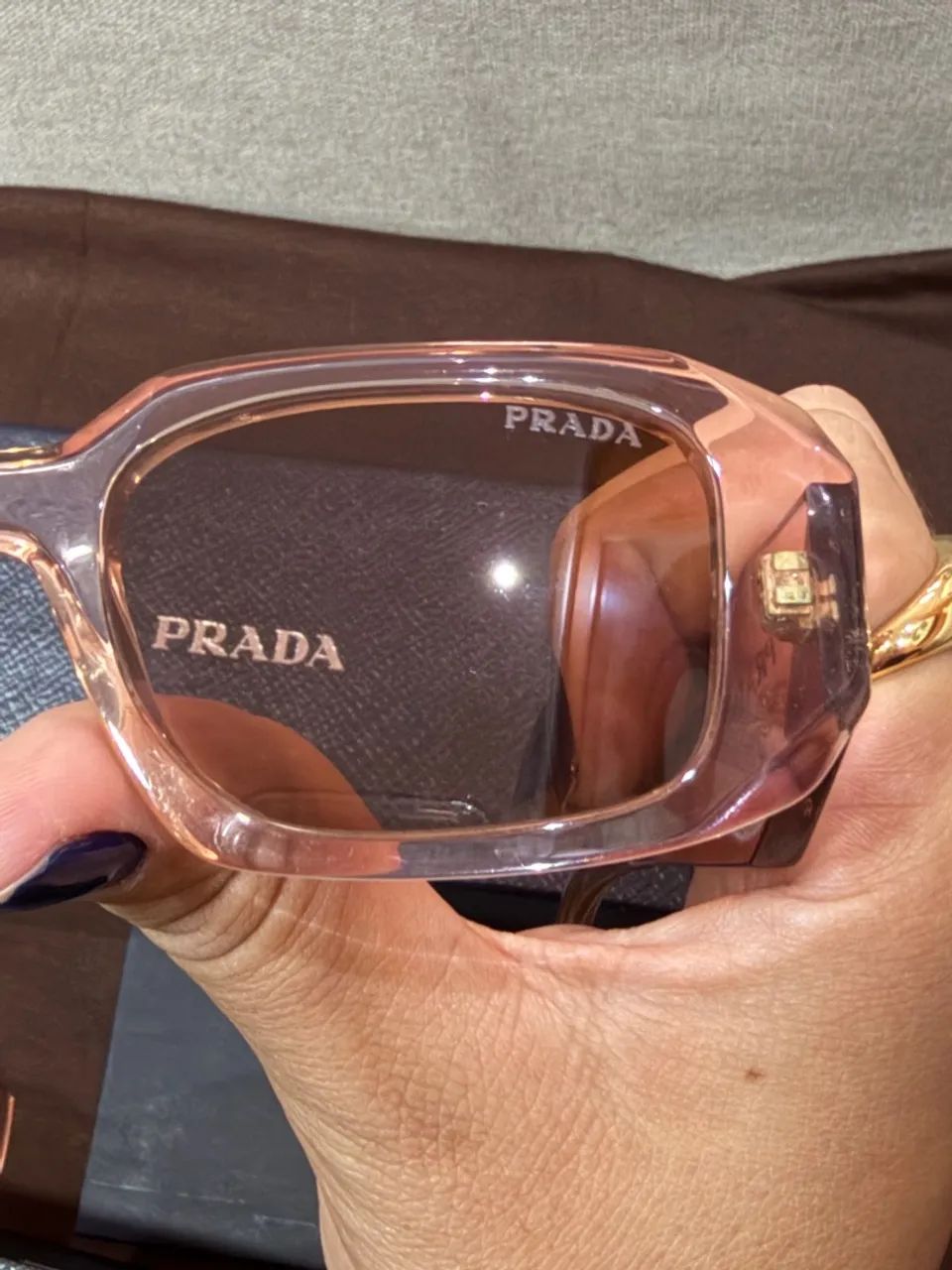 Oculos prada rosa original  - Foto 2