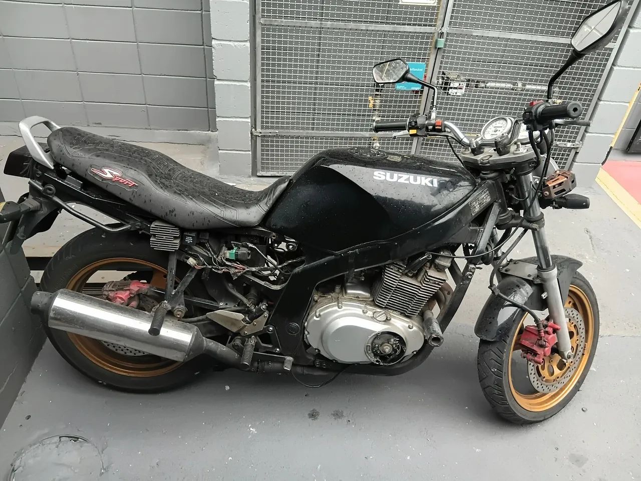 SUZUKI GS 500E PRETA - Foto 3