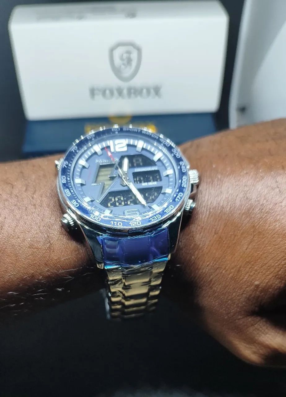 Relógio Masculino Foxbox Entrega Grátis  - Foto 2