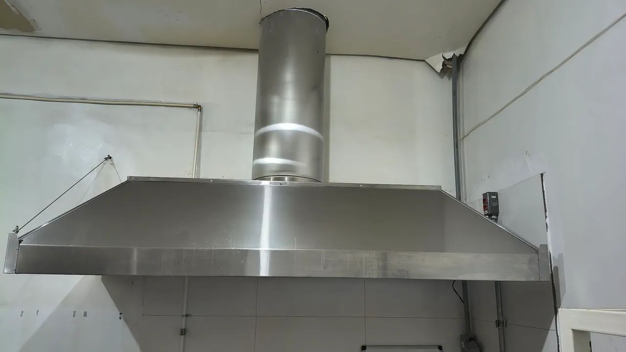 Coifa com motor 1 HP