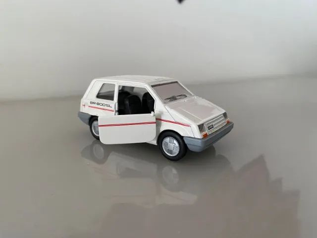 Miniatura Gurgel BR800 Branca - Colecionável - Foto 2