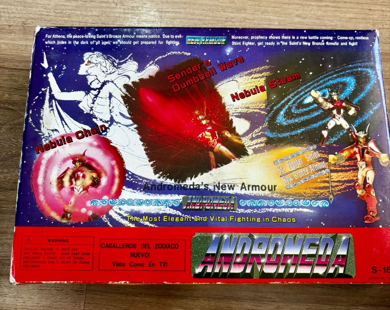 Cavaleiro do zodíaco Shun de Andrômeda ST fighter - Brinquedos e