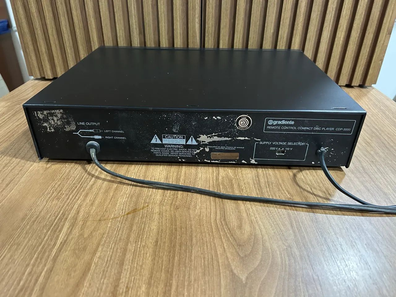 CD Player Gradiente CDP-3000 - Raridade  - Foto 5