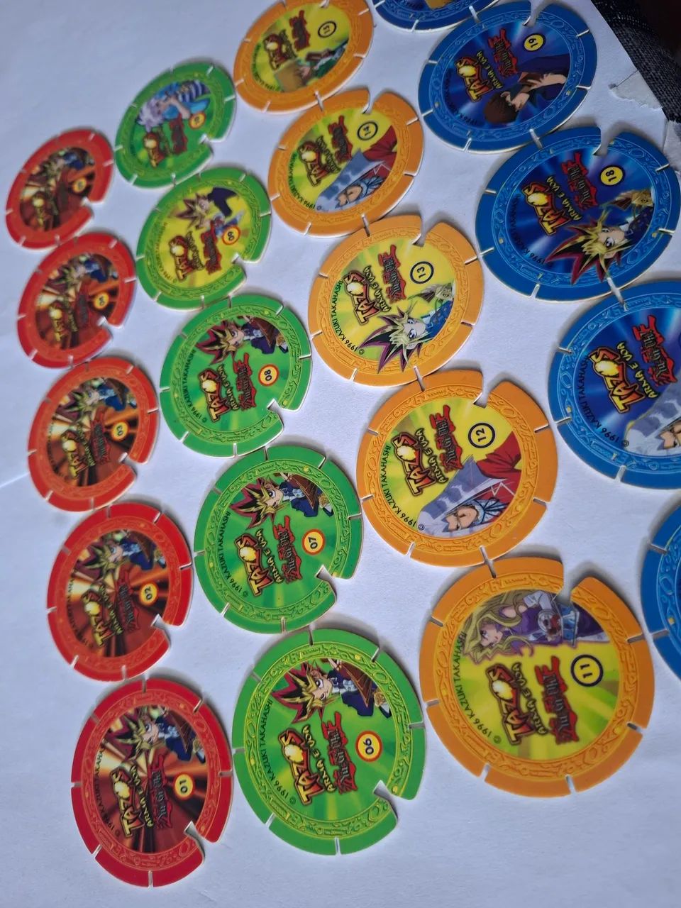 Coleção completa tazos yu-gi-oh! arma e voa - Foto 5