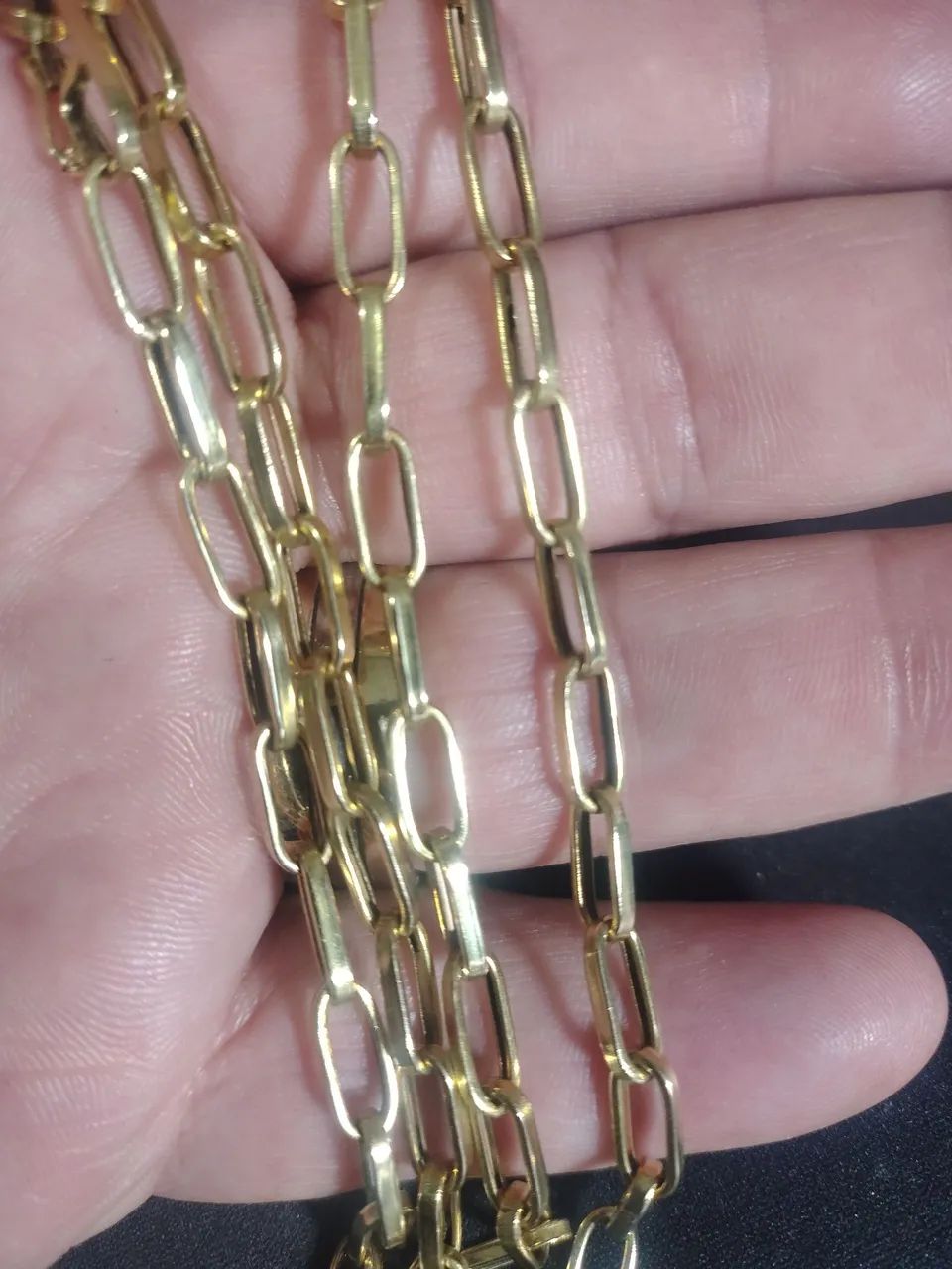 Cordão 12.77 Gramas 60 cm 5mm oco _ Promoção  - Foto 3