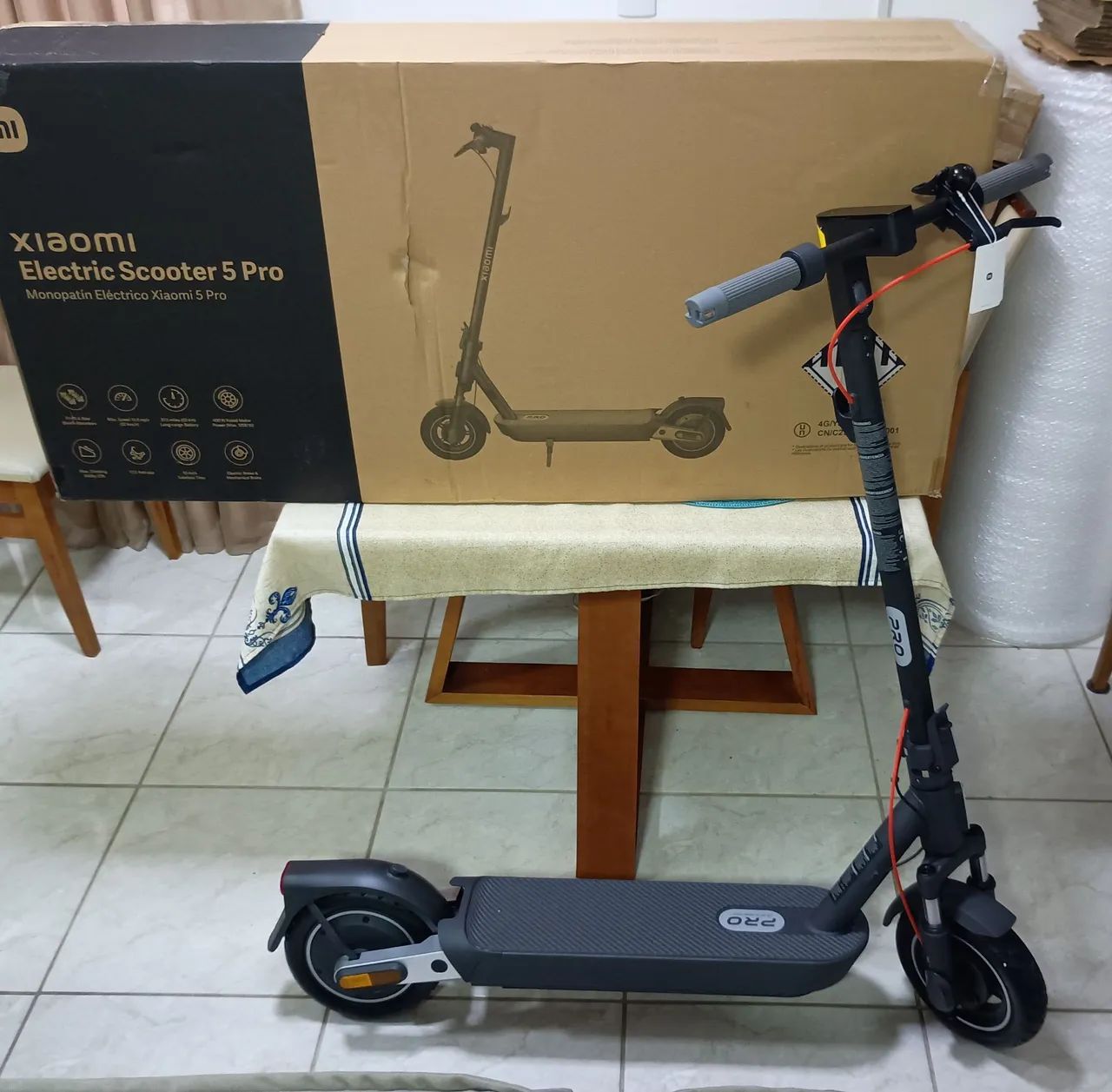 Patinete elétrico scooter Xiaomi 5 Pro