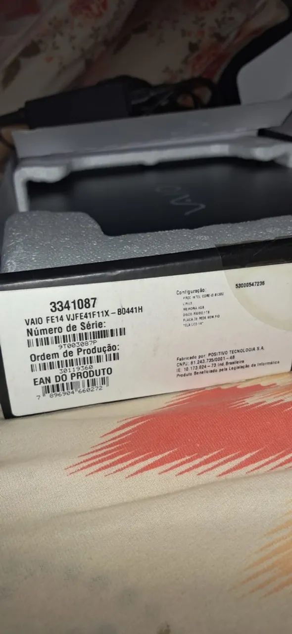 Notebook vaio